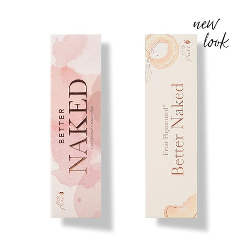 100% PURE Better Naked Makeup Palette All in One Compact 3 Eyeshadow, Blush, Face Highlighter, Fruit Pigmented Natural Nude Neutral Look for All Skin Types - Vegan (Soft Rose, Taupe, Beige Tones)