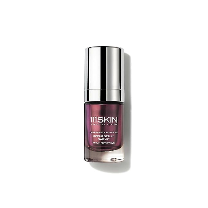 111SKIN Travel Size Repair Serum NAC Y2, Face Serum to Reduce Redness, Fine Lines and Wrinkles, Strengthens Skin Barrier, Anti-Aging Facial Serum with Niacinamide and Centella Asiatica, 0.5 Fl. Oz.