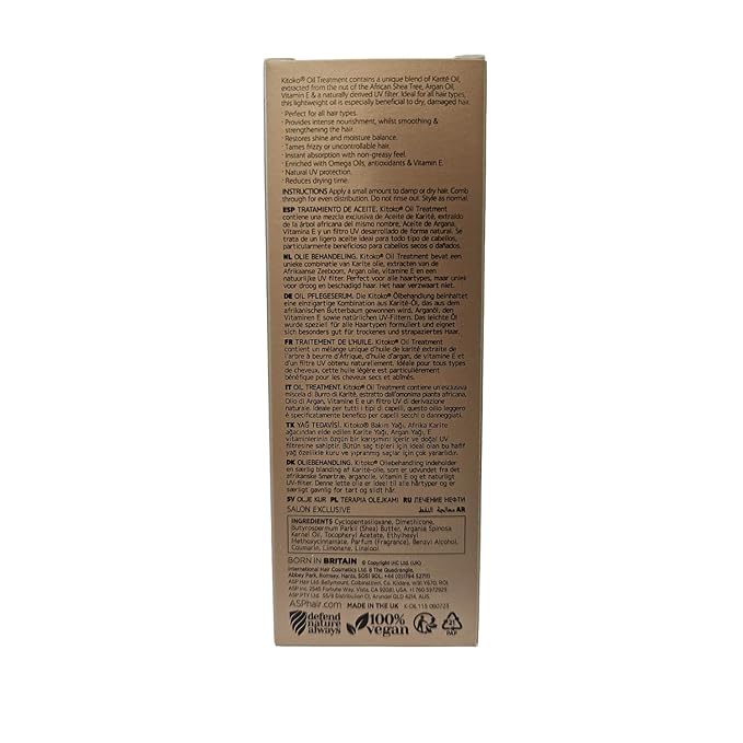 Kitoko Oil Treatment 3.88 Ounce with Easy Dispensing Pump