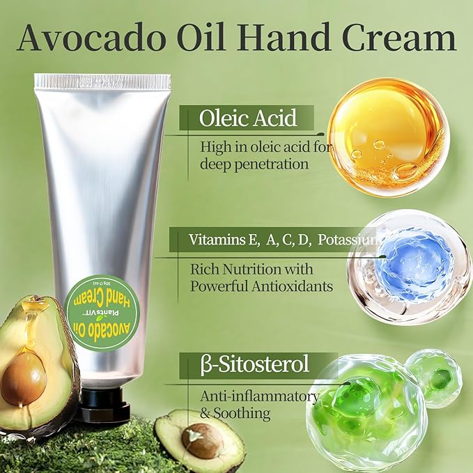 Pampering Gift for Women - Self Care Christmas Gifts Set, 4 Travel Size Essentials, Moroccan Argan Oil, Beef Tallow, Avocado Oil, Shea Butter, Hair & Hand Repair, Foot Cream