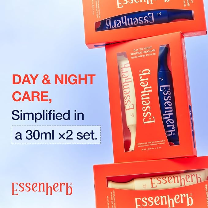 Day to Night Routine Program – 24H K Beauty Skincare Set with Bounce It Day Cream & Float It Night Cream – Vegan Korean Moisturizer Duo for Hydration, Firming & Wrinkle Care (1.01oz&1.o1oz)
