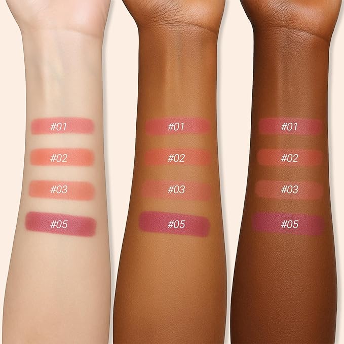 Erinde Matte Lipstick Lip Liner Crayon for Women, 24 Hour Lipstick Lip Liner Pencil, Neutral Lip Stick Lipliner Waterproof Long Lasting Smudge Proof, Vegan & Cruelty-Free, 01 Rose Pink