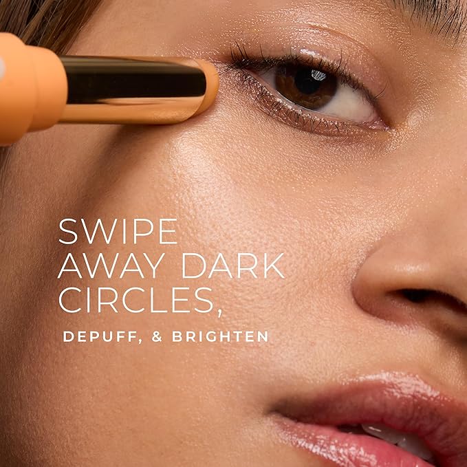 RoC Multi Correxion Revive + Glow Eye Balm with Vitamin C (0.14 oz) + Retinol Eye Cream Packette