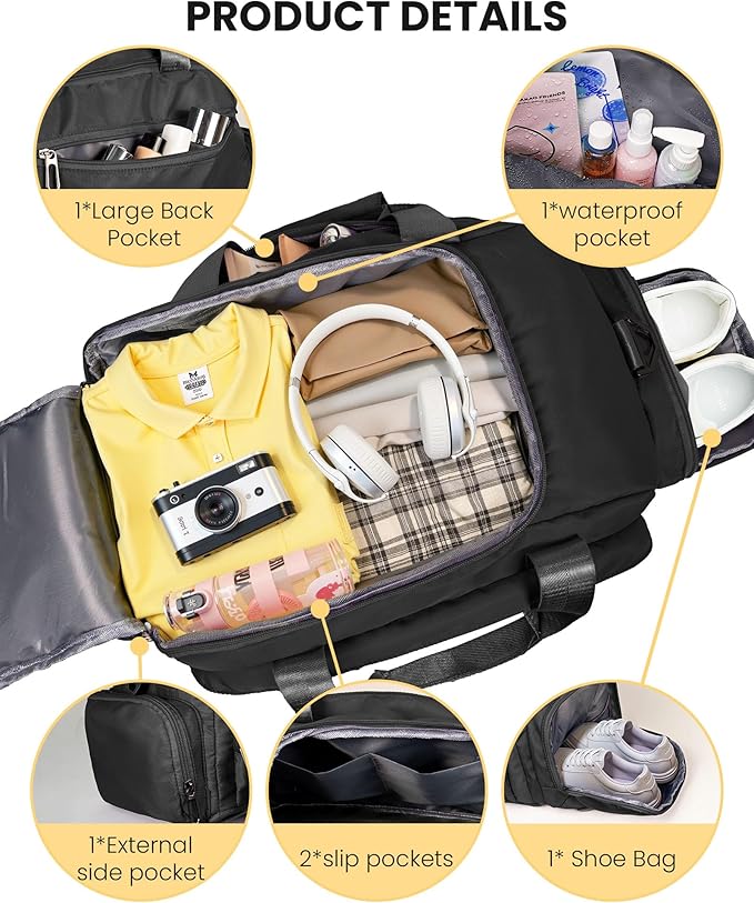 10 Year Old Boy Birthday Gifts, Initial Gym Bags with Shoe Compartment, Dance Bag for Girls, Monogram Kid Overnight Bags, Travel Duffle Tote-Perfect for Sport Outdoor (Letter B)