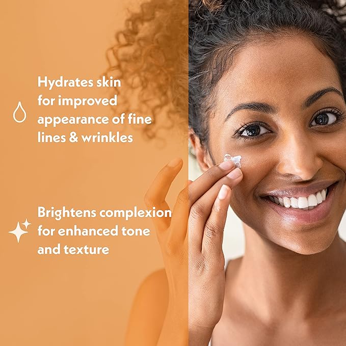 Eve Hansen Vitamin C Face Moisturizer - Lightweight Hydrating Cream with Vitamin B, Green Tea, Jojoba Oil - Cruelty-Free & Natural Ingredients - 4 oz